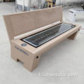 sièges intelligents à énergie solaire